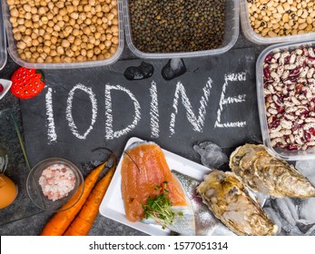 food items containing iodine