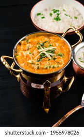 Assortment Of Indian Dishes For Dinner And Lunch Dal Fry And Raita Indian Dishes