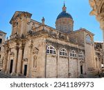 The Assumption Cathedral in Dubrovnik, Croatia