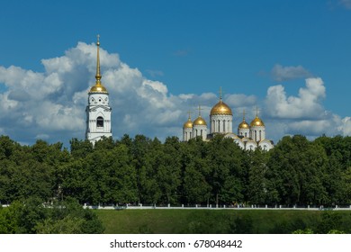 Assumption Cathedral in Vladimir, Russia.