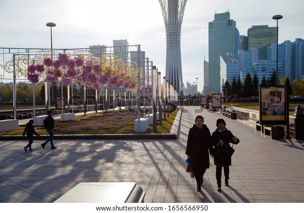 Astana Nursultan Kazakhstan 417 Futuristic Architectural Stock Photo Edit Now