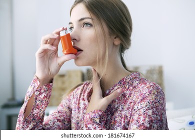 Asthma Treatment, Woman