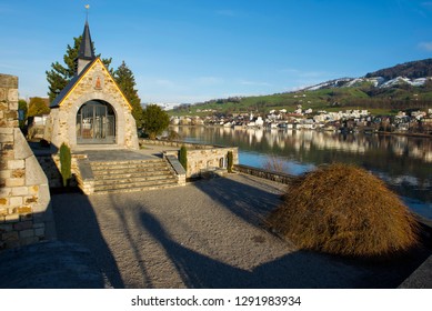 Astrid chapel Küssnacht Switzerland - Shutterstock ID 1291983934