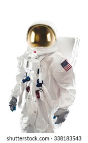 Astronaut Isolated On White