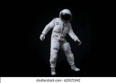 Astronaut On Isolated Background