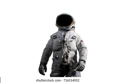 Astronaut On Isolated White Background