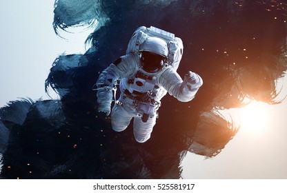 Astronauta en el espacio