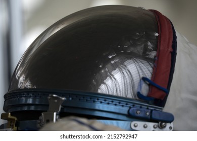 Astronaut Space Helmet Close Up Detail