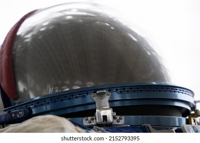 Astronaut Space Helmet Close Up Detail