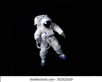 Astronauta con traje presión