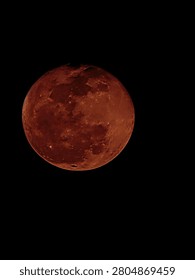 The astronomical phenomenon of a total lunar eclipse, often referred to as a 