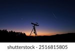 Astronomical telescope for observing stars, planets, Moon and other celestial objects.