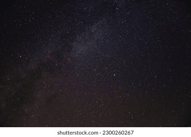 Astrophotography shot of starry night sky over South Lake Tahoe, CA - Powered by Shutterstock