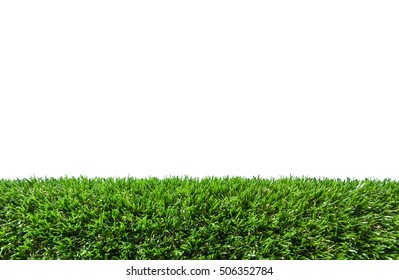 Astroturf Isolated On White Background