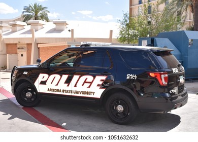 ASU - Arizona State University Campus Police Vehicle Tempe Arizona 3/17/18