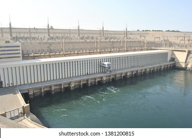 Aswan High Dam Egypt River Nile