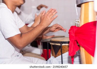 Atabaque Instrument Of Brazilian Religion Of African Descent Candomblé