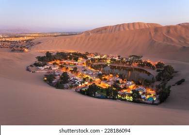 Atacama Desert, Oasis of Huacachina, Peru - Powered by Shutterstock