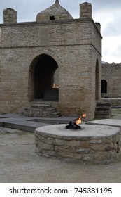 Ateshgah - Fire Temple In Azerbaijan Near Baku