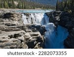 Athabasca Falls, Jasper National Park, Alberta, Canada.