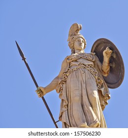 Athena the ancient Greek goddess of wisdom and science