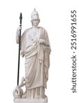 The Athena Giustiniani or Minerva Giustiniani is a Roman marble statue of Pallas Athena, based on a Greek bronze sculpture of the late 5th–early 4th century BC