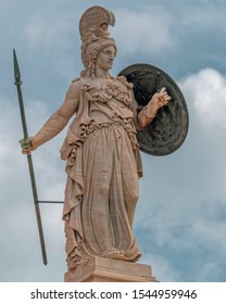 Athena statue, the ancient Greek goddess of knowledge and wisdom
