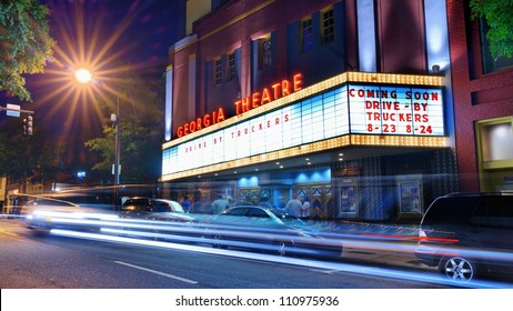 ATHENS, GEORGIA - AUGUST 23: Georgia Theatre August 23, 2012 In Athens, GA. The Historic Venue Has Featured Many Prominent Acts From The Prolific Athens Music Scene.