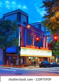 ATHENS, GEORGIA - AUGUST 23: Georgia Theatre August 23, 2012 In Athens, GA. The Historic Venue Has Featured Many Prominent Acts From The Prolific Athens Music Scene.