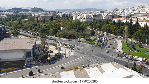 Athens Greece city panorama view  - Shutterstock ID 1759280285