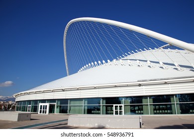 ATHENS, GREECE - JANUARY 2, 2017: The Athens Olympic Velodrome 