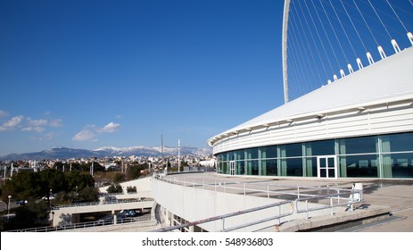 ATHENS, GREECE - JANUARY 2, 2017: The Athens Olympic Velodrome 