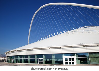 ATHENS, GREECE - JANUARY 2, 2017: The Athens Olympic Velodrome 