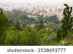 Athens, Greece: Temple of Hephaestus, Ancient Greek ruins. The Famous Hephaistos temple on the Agora in Athens. Europe travel destination