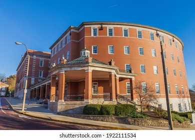 ATHENS, OH, USA - NOVEMBER 6: Bentley Hall On November 6, 2020 At Ohio University In Athens, Ohio.