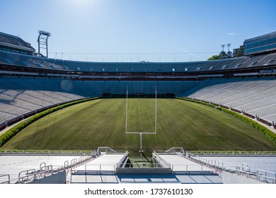 Athens, United States: Empty Sanford Stadium On The Campus Of The University Of Georgia