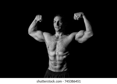 Athlete Bare Torso Six Pack Ab Stock Photo (Edit Now) 745386451