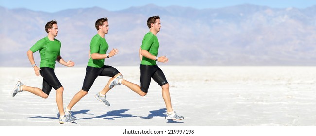 Biomechanics Running Gait Cycle Movement Analysis Stock Photo ...