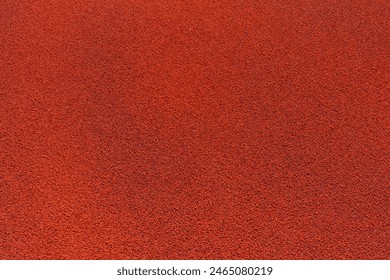  Athlete running track with number on the start . Perspective wide angle - Powered by Shutterstock