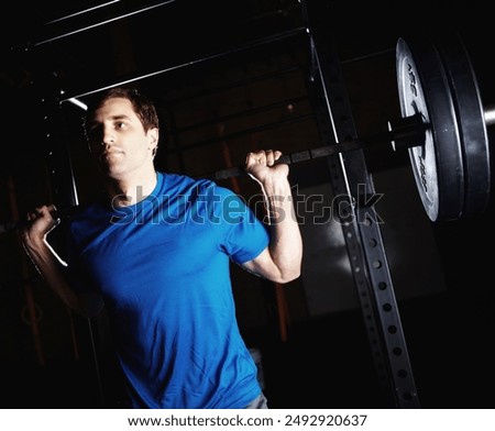 Similar – Image, Stock Photo Shoulder training Diet