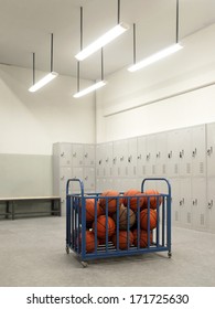 Athletes Locker Room,Basketball