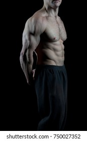 Man Muscular Body Torso Athletic Bodybuilder Stock Photo Shutterstock
