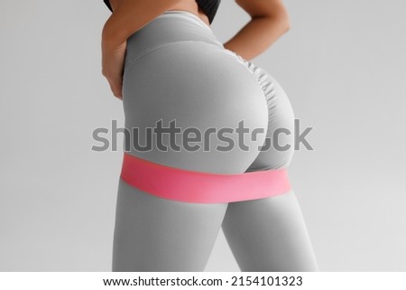 girl model with beautiful booty Stock Photo