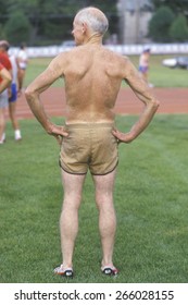 An Athletic Senior Citizen, Senior Olympics, St. Louis, MO