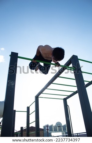 Similar – lovely little girl on a children’s slide