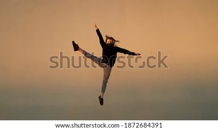 Similar – Image, Stock Photo nightswimming Twilight