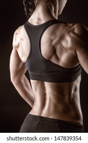 Back Muscles Women High Res Stock Images Shutterstock