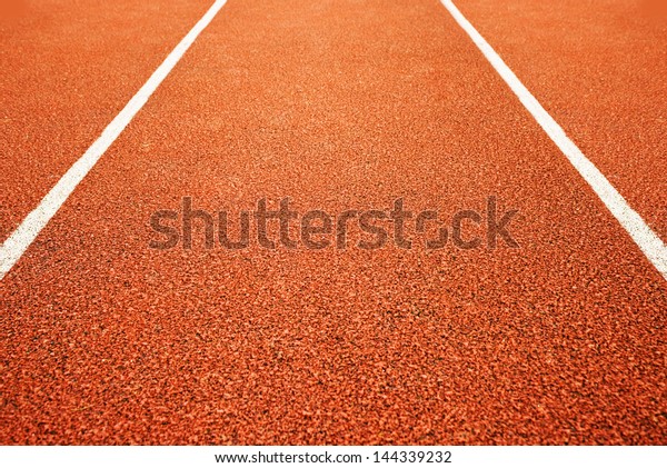 Athletics all weather\
running track texture