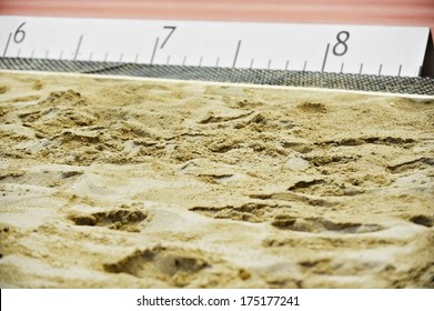 Athletics Long Jump Sand Pit With Marks