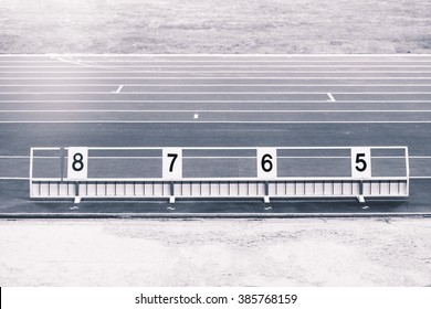 Athletics Long Jump Sand Pit With Marks